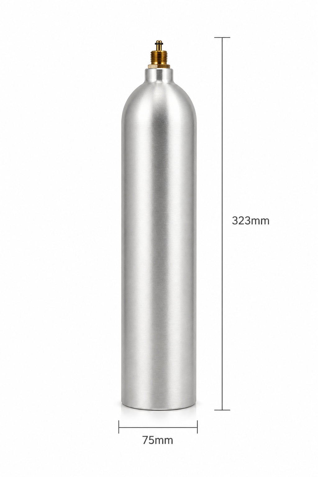 N2O 640g 0.95L Aluminum Cylinders