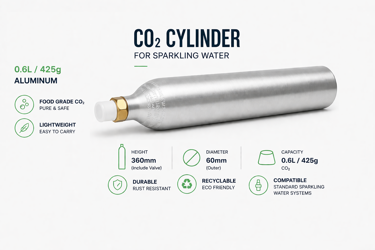 CO2 soda maker cylinders category